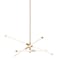 Afx Rusnak 30" LED Pendant - Satin Brass RSKP30L30D1SB - alternate 1